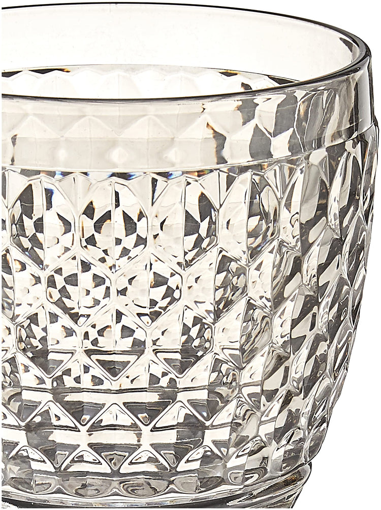 Boston Old Fashioned Rocks Glasses Box Set of 4 by Villeroy & Boch (Smoke / Double Old-Fashioned)