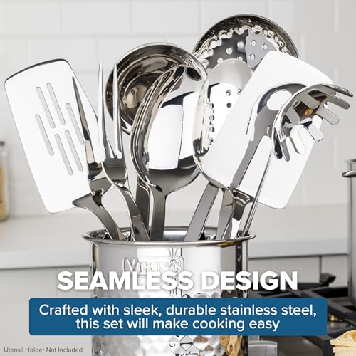 Kitchen Utensils Set (15.5" x 4.75" / 8-Piece Set)
