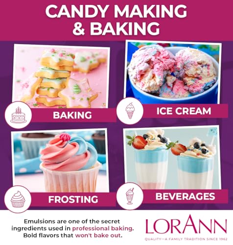 Princess Cake and Cookie Emulsion & Flavoring For Baking (16 Fl Oz (Pack of 1))