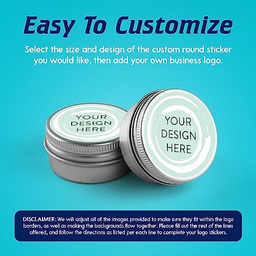 100 Custom Vinyl Stickers (Mint / 4x4)