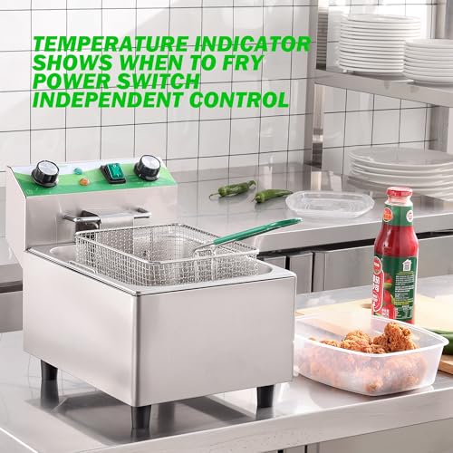 Electric Deep Fryer with Timer 10L (10L)