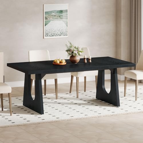 Large Dining Table for 6 (Black)