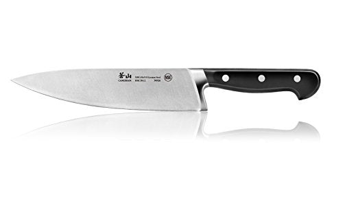 V2 Series 59526 German Steel Forged Chef Knife (8-Inch Chef Knife / Black)