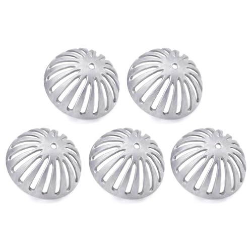 Aluminum Floor Drain Cover (Gray-drain-5pcs)