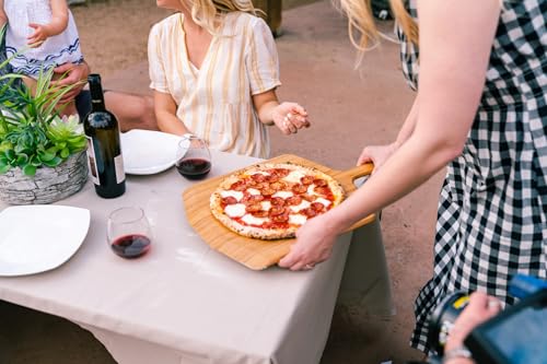 16” Bamboo Pizza Peel (25.5"L x 16.1"W)