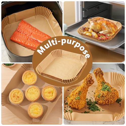 400 Pack 7.5 Inch Air Fryer Liners (7.5in)