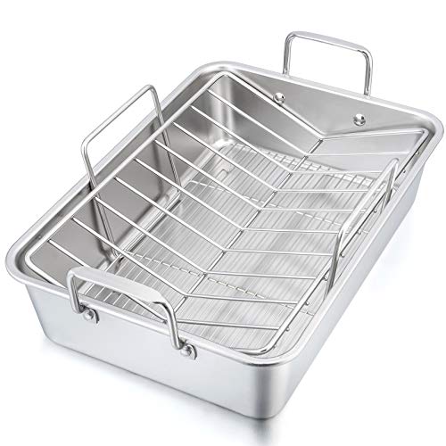 16" Roasting Pan with Racks (Large)