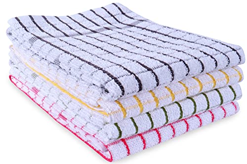 Kitchen Towels Set of 4 (Assorted-1 / 20 x 28 Inches - Set of 4)