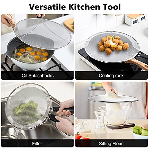 Splatter Screen for Frying Pan (13"+11.5"+9.5")