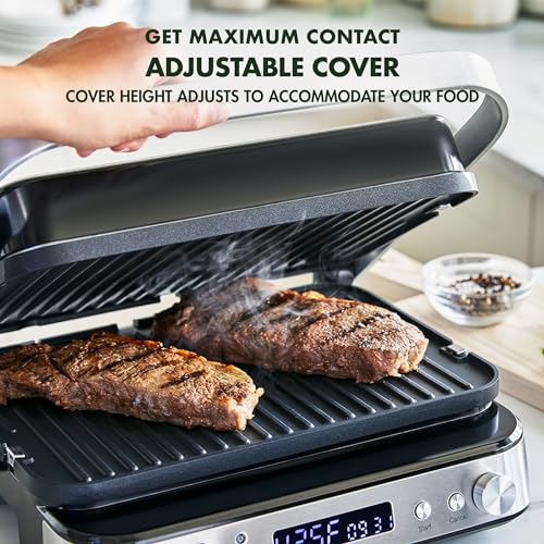 Electric Indoor Stainless Steel 6 (Contact Grill / Silver)